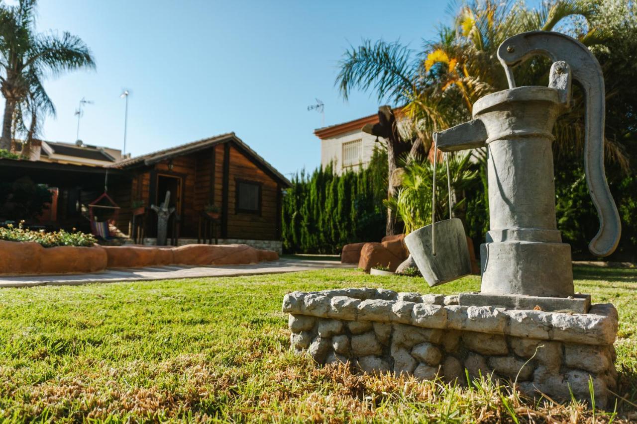 Casa De Madera Con Piscina Privada Villa Los Alcázares Exterior foto