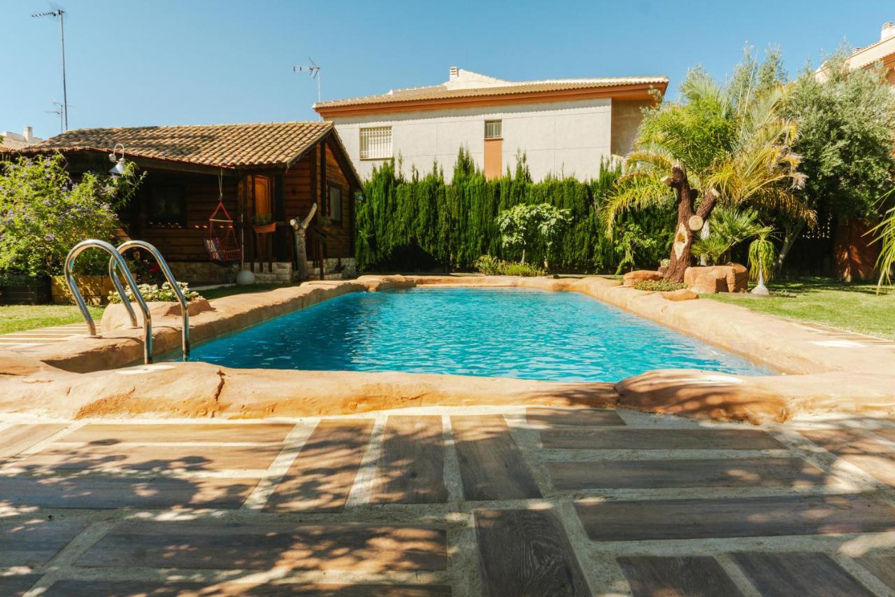 Casa De Madera Con Piscina Privada Villa Los Alcázares Exterior foto