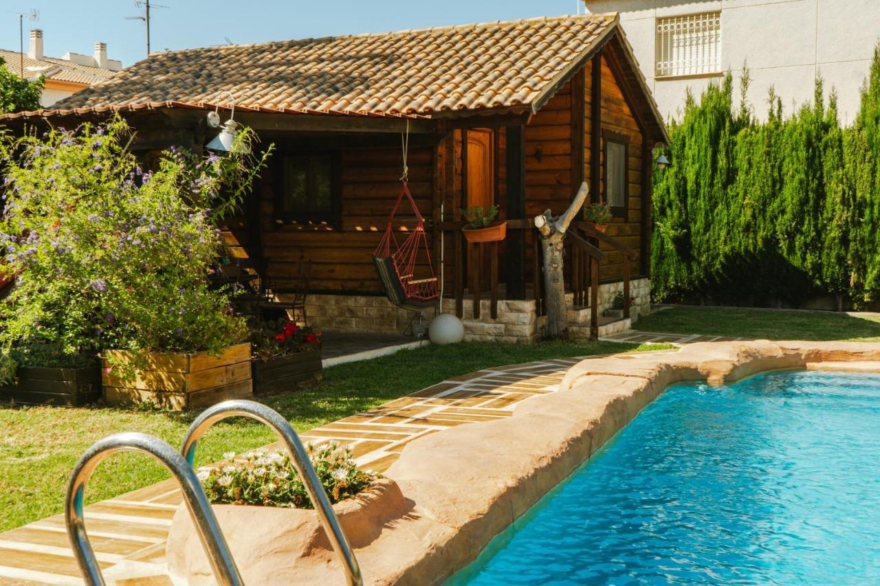 Casa De Madera Con Piscina Privada Villa Los Alcázares Exterior foto